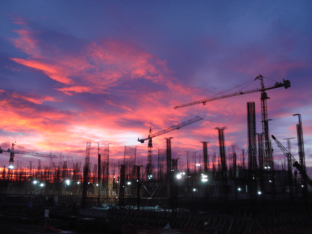 Operación con grúa